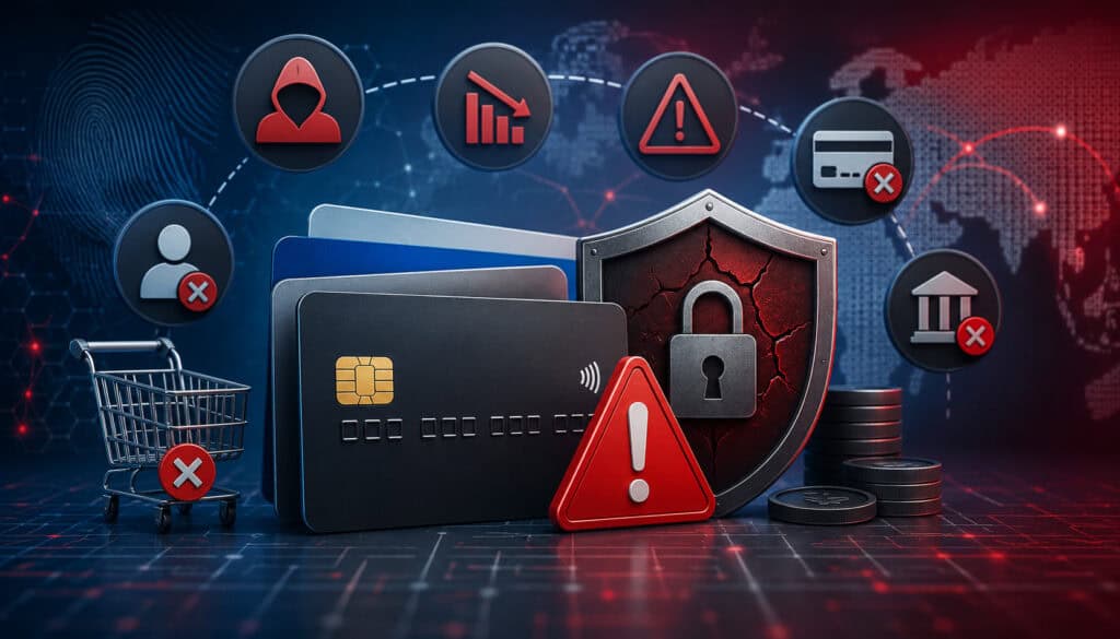 High-risk payment processing security illustration