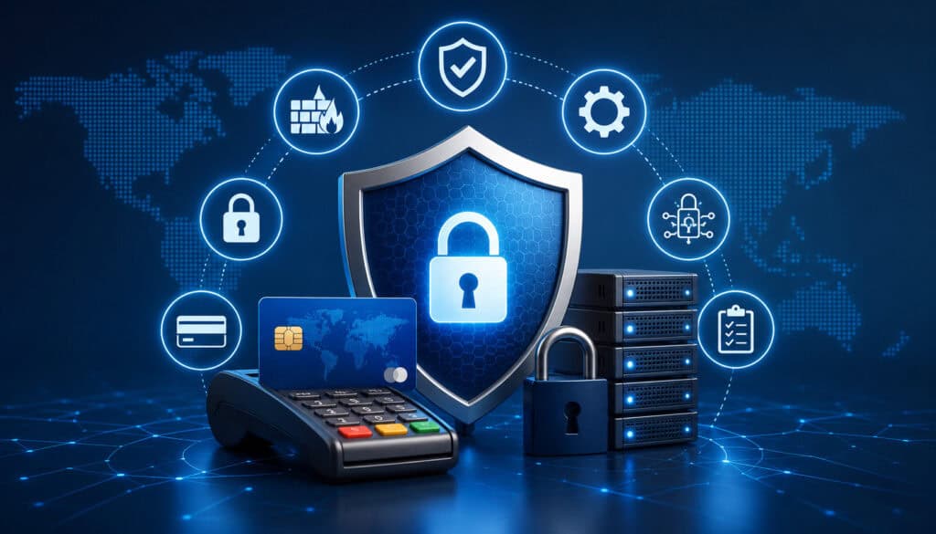 PCI DSS payment security illustration